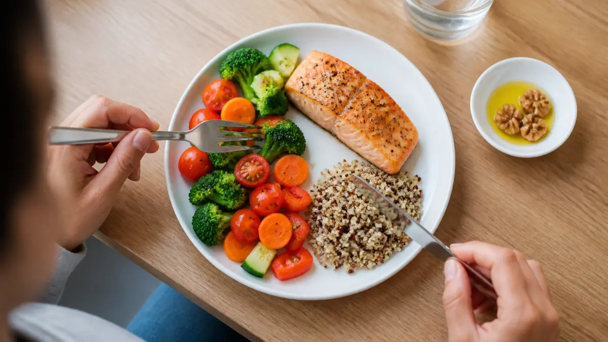 Repas équilibré : la méthode simple pour composer son assiette