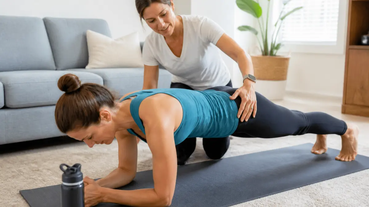 Gainage abdominal : comment bien le faire sans se faire mal au dos