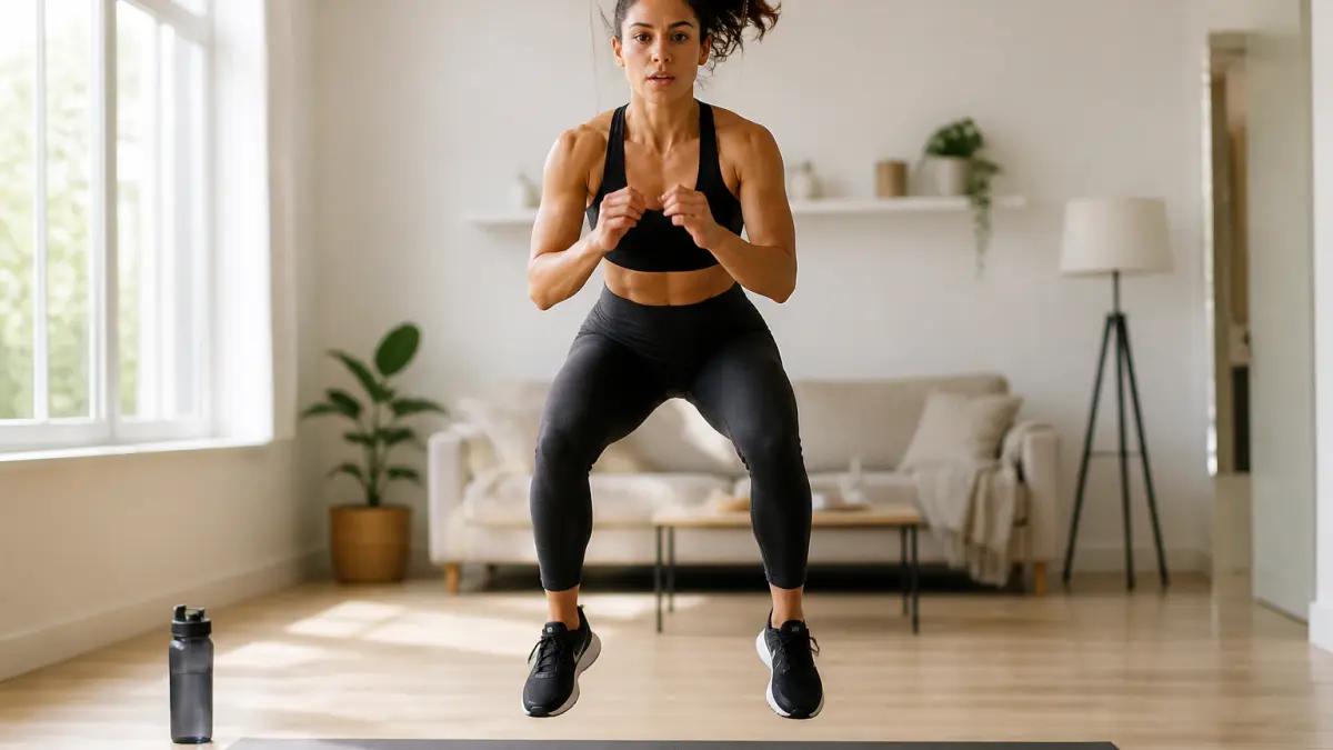 Exercices cardio à la maison : séance simple sans matériel