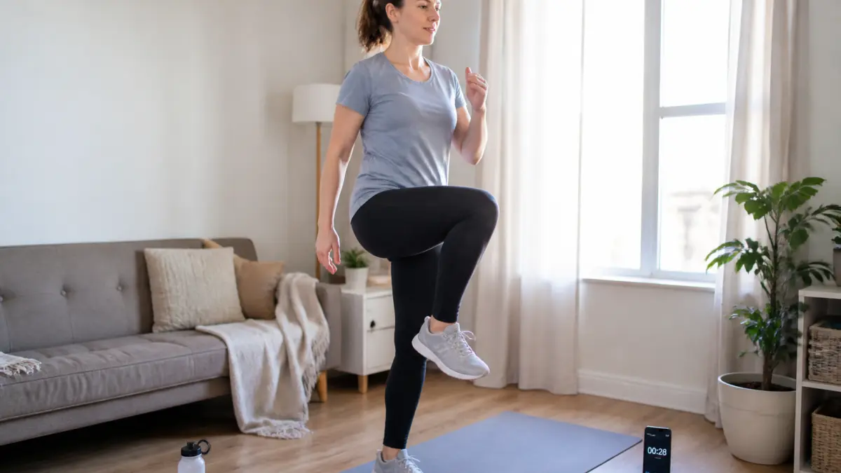 Cardio maison débutant : par où commencer sans se griller ?