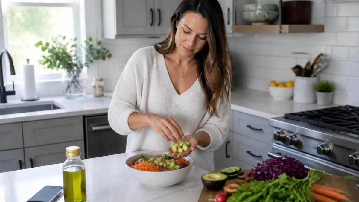 Comment être en déficit calorique sans compter chaque calorie ?