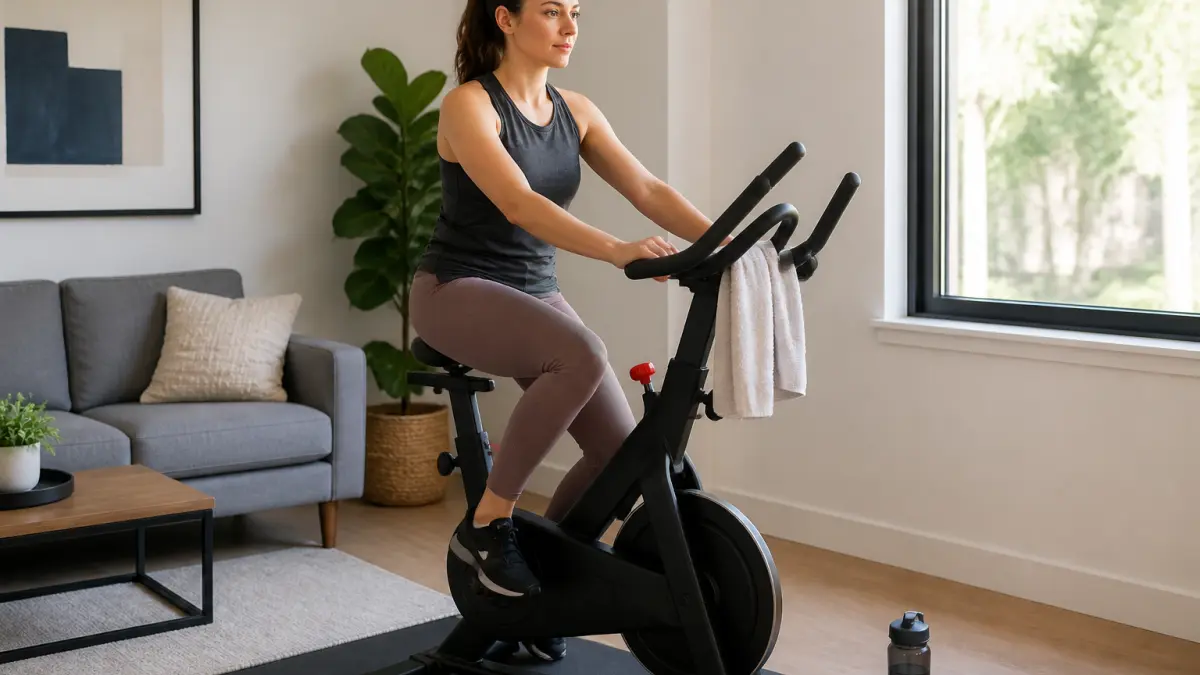 Vélo d’appartement : bienfaits, durée et erreurs de débutant