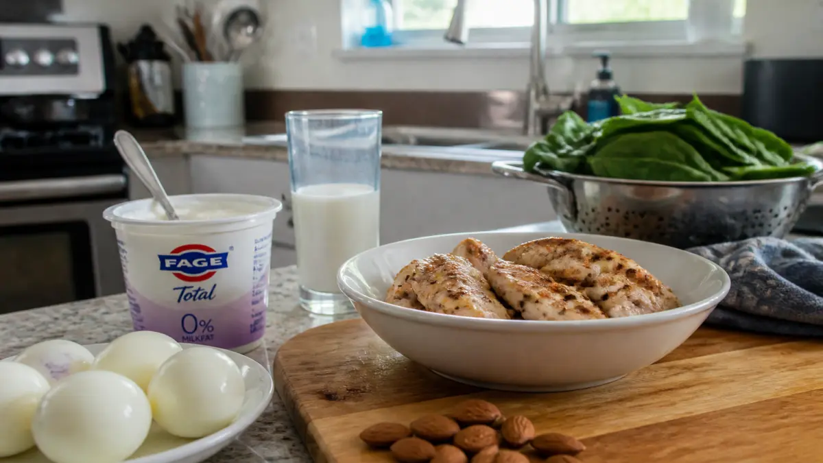 Aliments riches en protéines : les meilleures options simples au quotidien