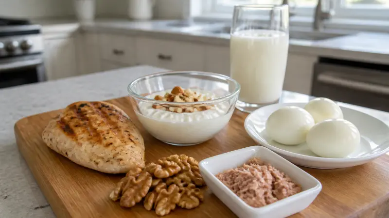 Aliments riches en protéines : les meilleures options simples au quotidien