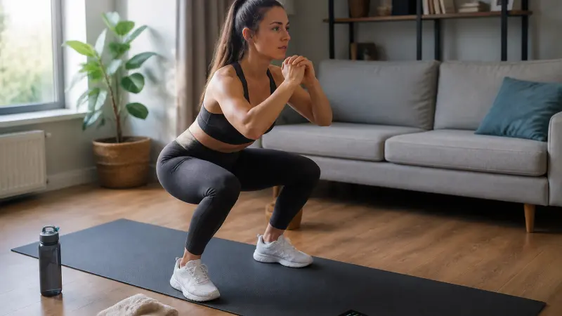 Combien de squats par jour pour maigrir : ce qu’il faut savoir