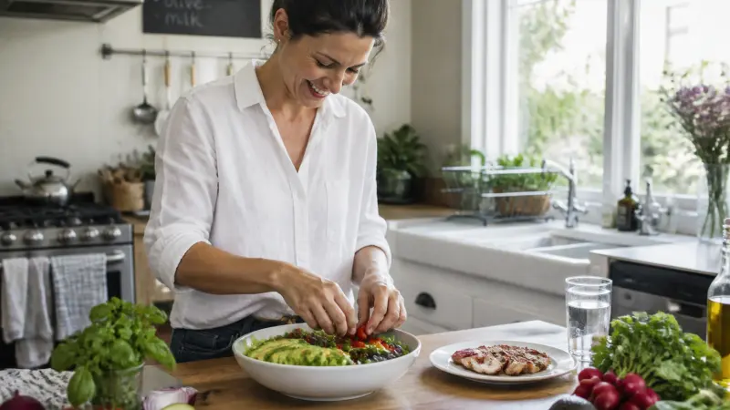 Comment être en déficit calorique sans compter chaque calorie ?